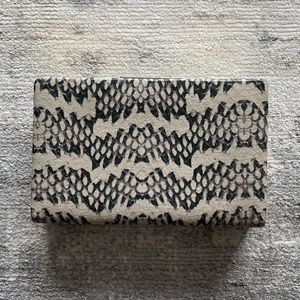 NWT Henri Bendel Limited Edition Snake Box Clutch